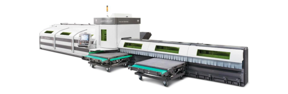Ingresso in linea di produzione dell'impianto per Taglio laser BLM LT7